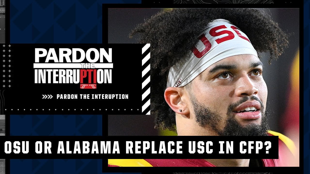 USC is the ONLY TEAM in jeopardy of missing the College Football Playoff – Tony