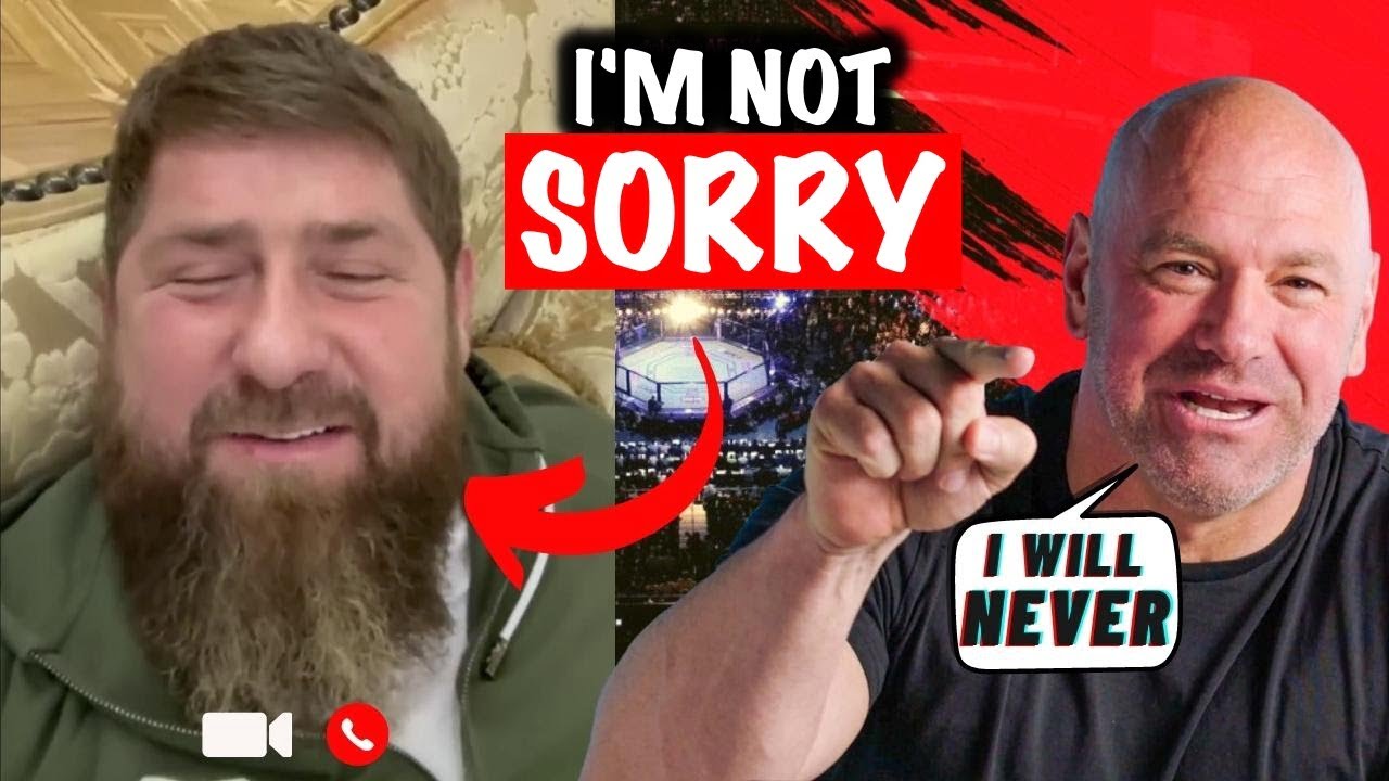 BIG NEWS: ”Dana White Responded Harshly To Ramzan Kadyrov.” What Many Did Not