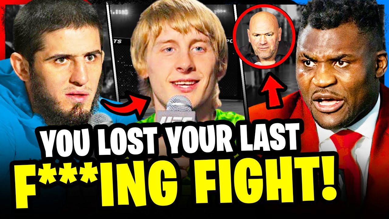 BREAKING! Islam Makhachev GOES OFF on Paddy Pimblett, Francis Ngannou LEAVING