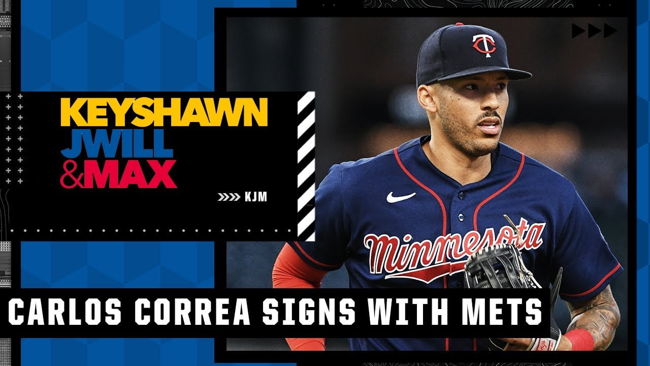 Carlos Correa signs 12-year, 315M contract WITH THE METS after previous deal