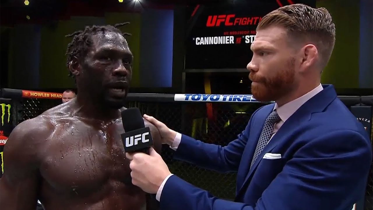 Jared Cannonier Octagon Interview | UFC Vegas 66