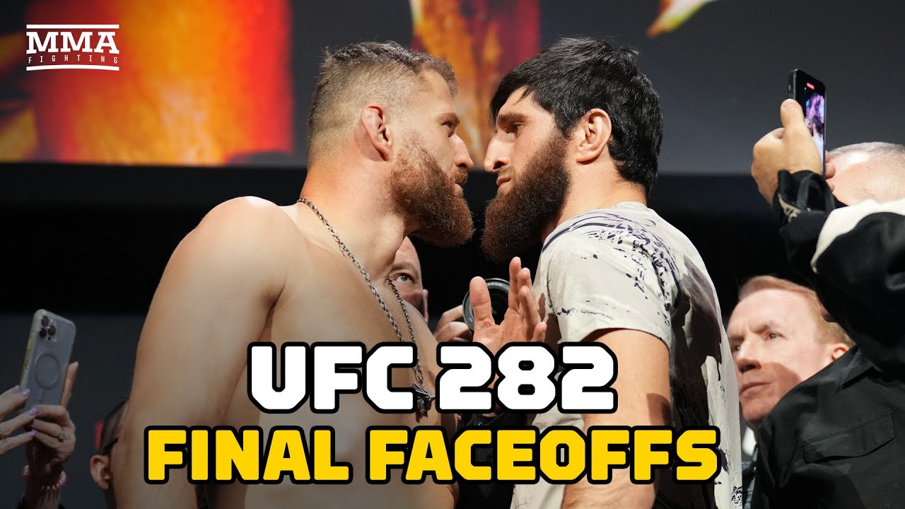 UFC 282 Final Faceoffs | Blachowicz vs. Ankalaev, Pimblett vs. Gordon, More
