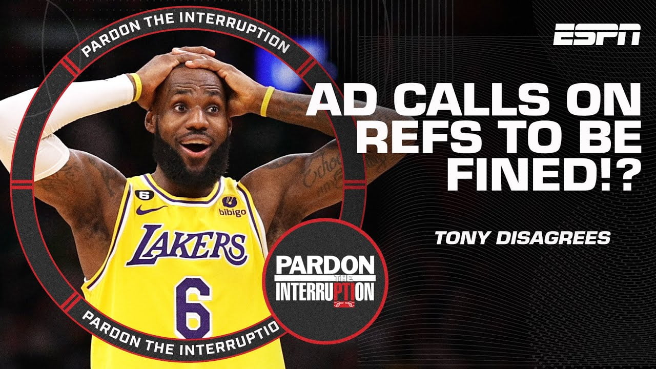 Are Lakers fans RIGHT to be upset by missed call? 🤷‍♂️ ‘IT HAPPENS!’ – Tony