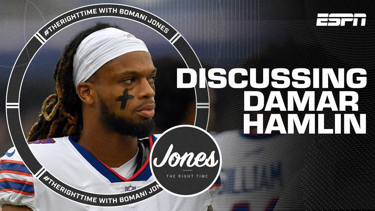 Domonique Bomani on Damar Hamlin, plus more | TheRightTime with Bomani Jones