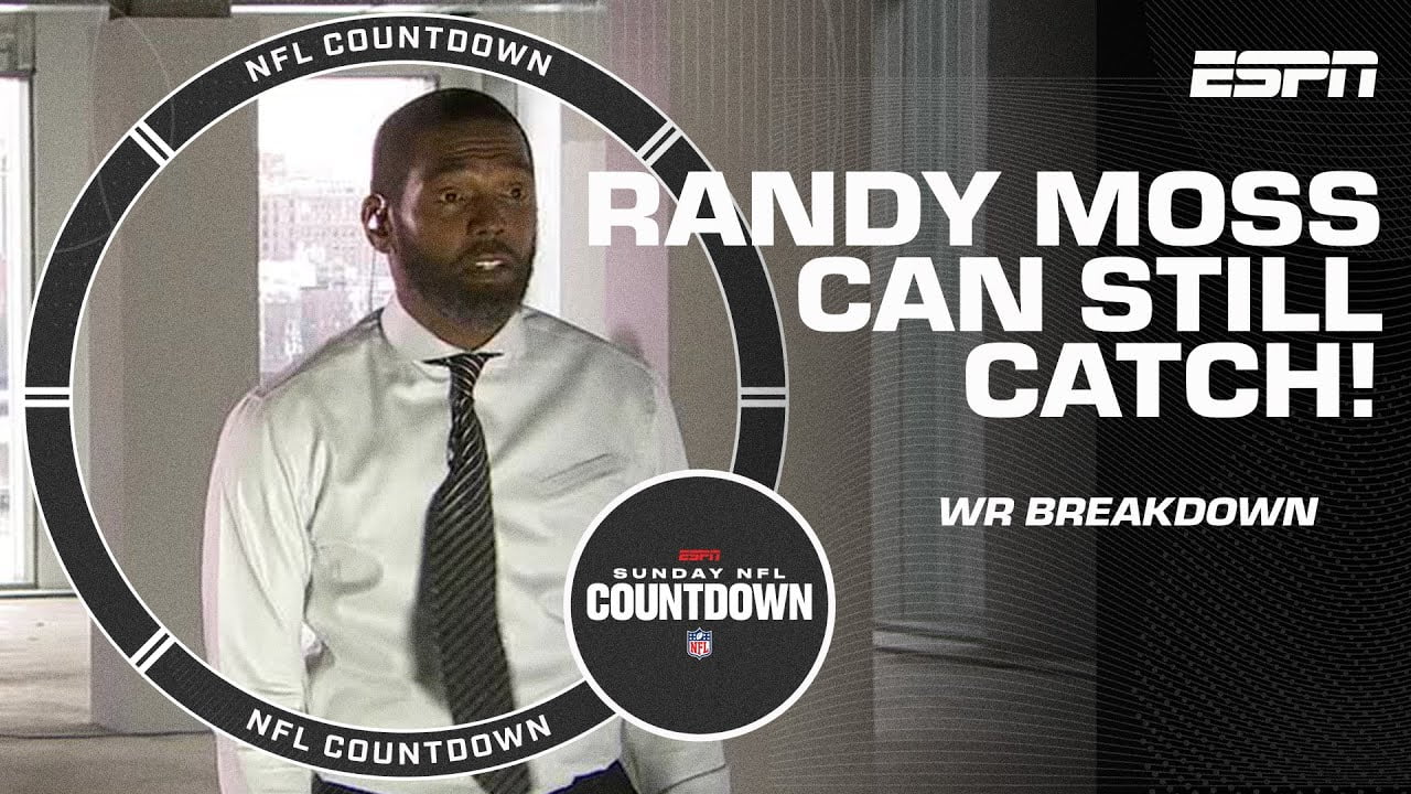 Randy Moss and Larry Fitzgerald still catch everything! | NFL Countdown