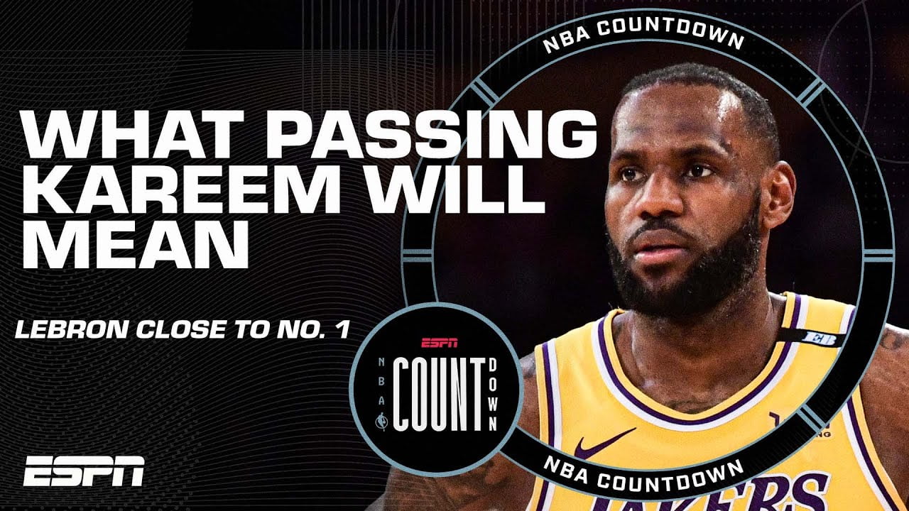 What will the significance be of LeBron James passing Kareem Abdul-Jabbar? |