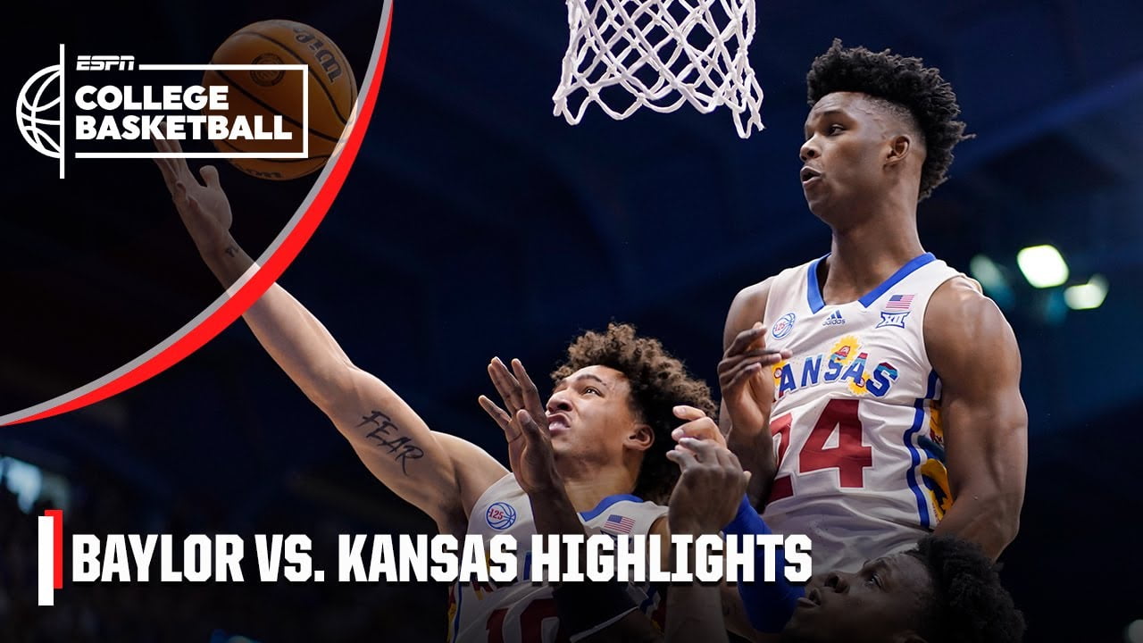 Baylor Bears vs. Kansas Jayhawks | Full Game Highlights