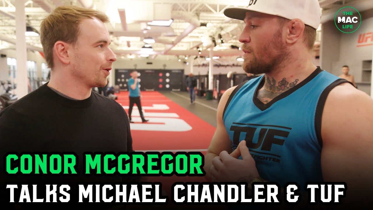 Conor McGregor: “I’m gonna slice through Michael Chandler… at 185′; Talks