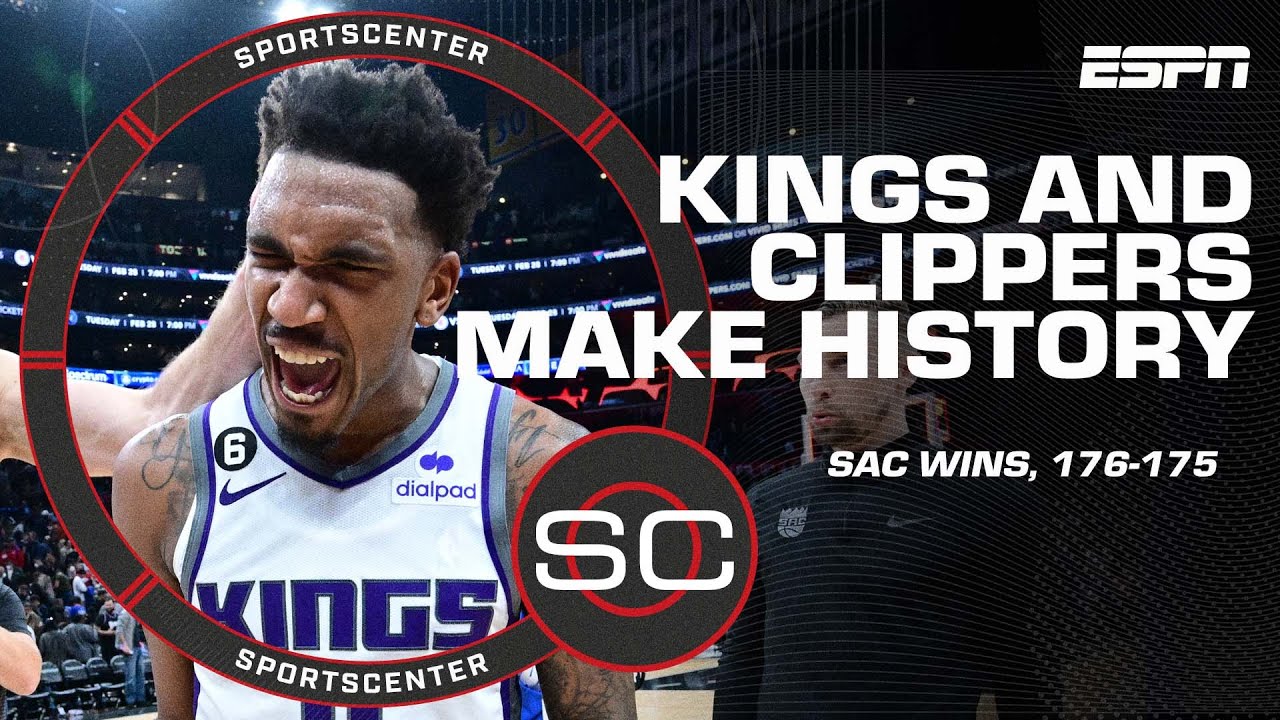 Kings vs. Clippers record 2nd-highest scoring game in NBA history [HIGHLIGHTS]