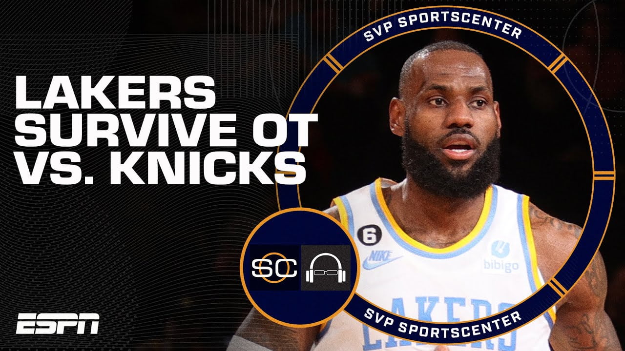 🚨 Lakers SURVIVE OT against the Knicks 🚨 LeBron just 89 PTS away from Kareem |