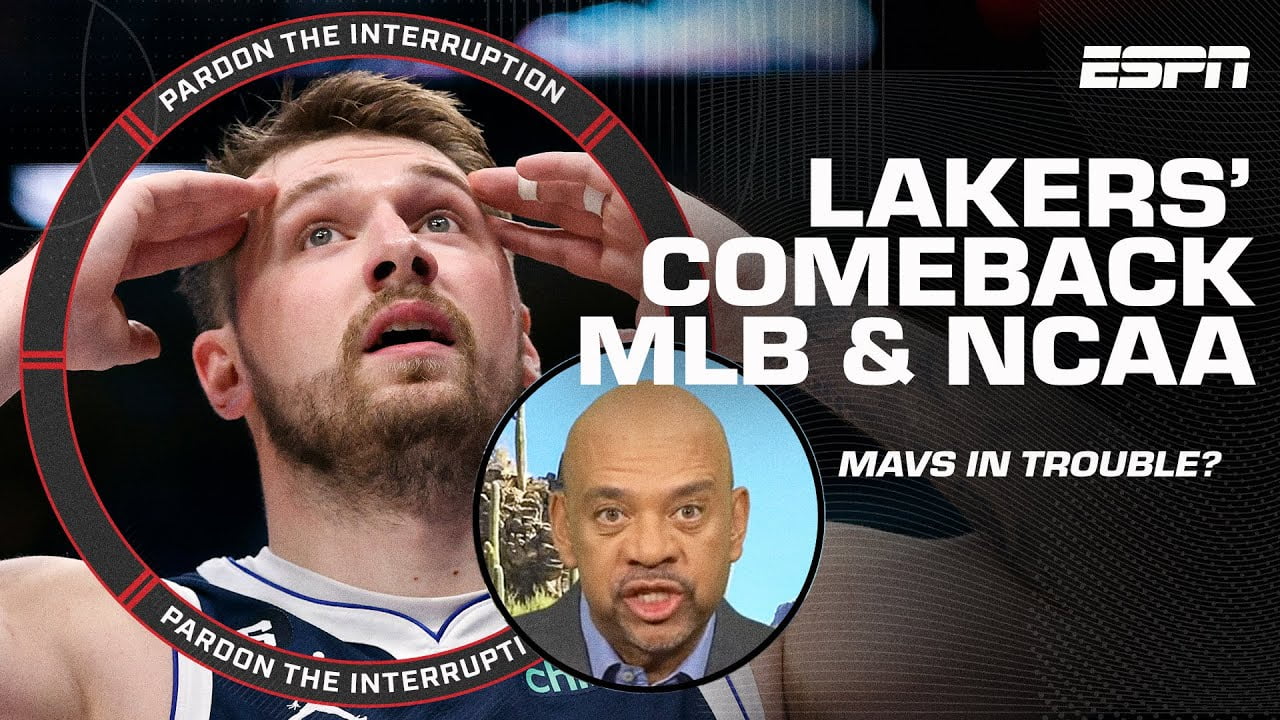 Luka Doncic is a BIG BABY! – Wilbon talks Mavs’ collapse, MLB pitch clock