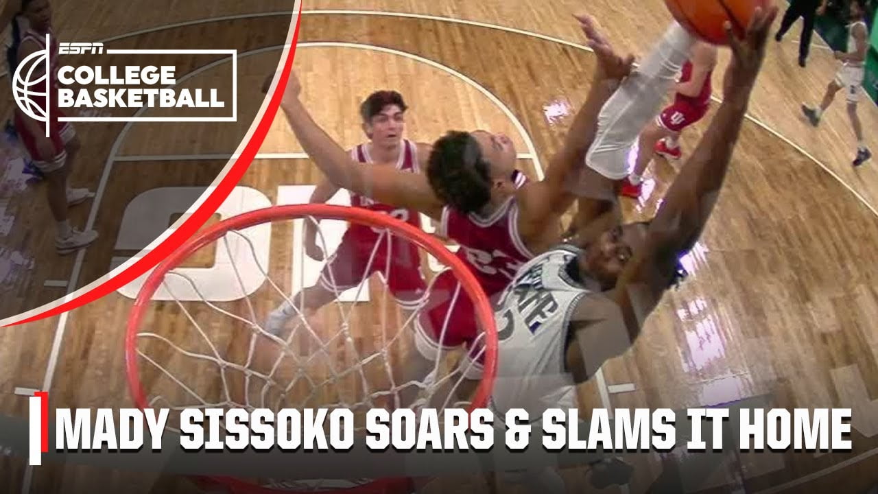 MADY SISSOKO WAS FLYING 🪁 | ESPN College Basketball