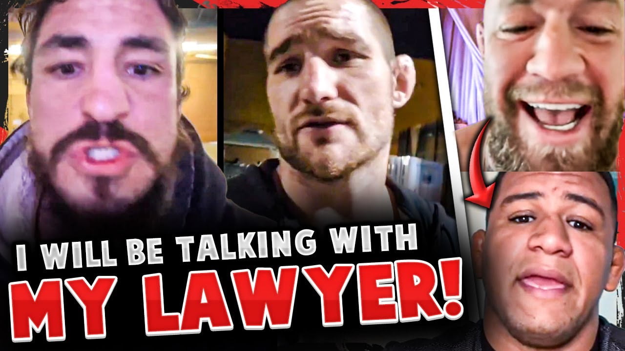 Sean Strickland GOES OFF! Diego Sanchez THREATENS LEGAL ACTION! Conor McGregor