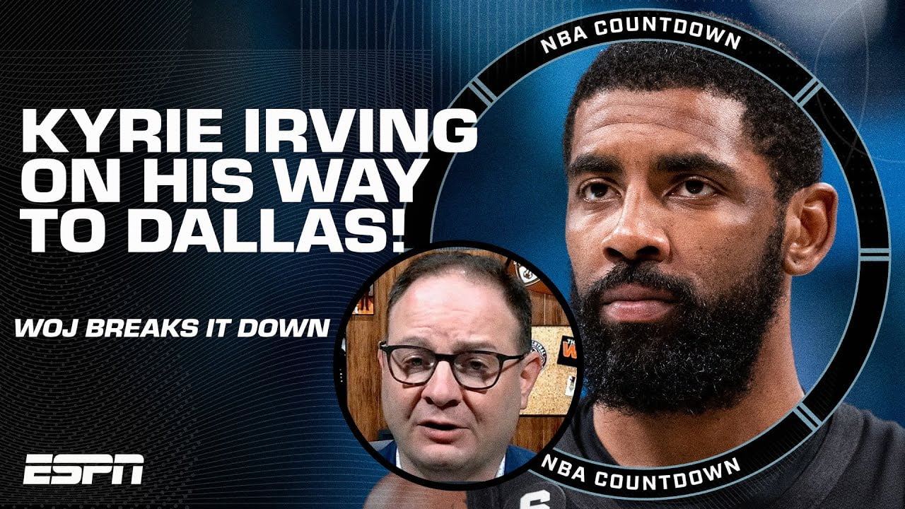 🚨 Woj on how Kyrie Irving to the Dallas Mavericks came about | NBA Countdown
