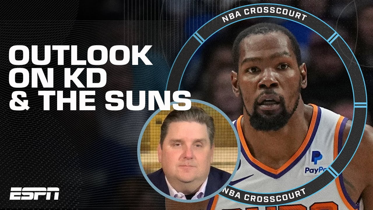 Brian Windhorst’s hopeful outlook on Kevin Durant’s injury | NBA Crosscourt