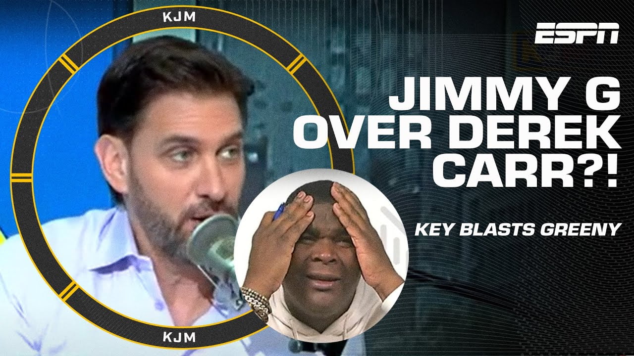 Keyshawn CAN’T BELIEVE Greeny would take Jimmy G over Derek Carr ????‍♂️ |