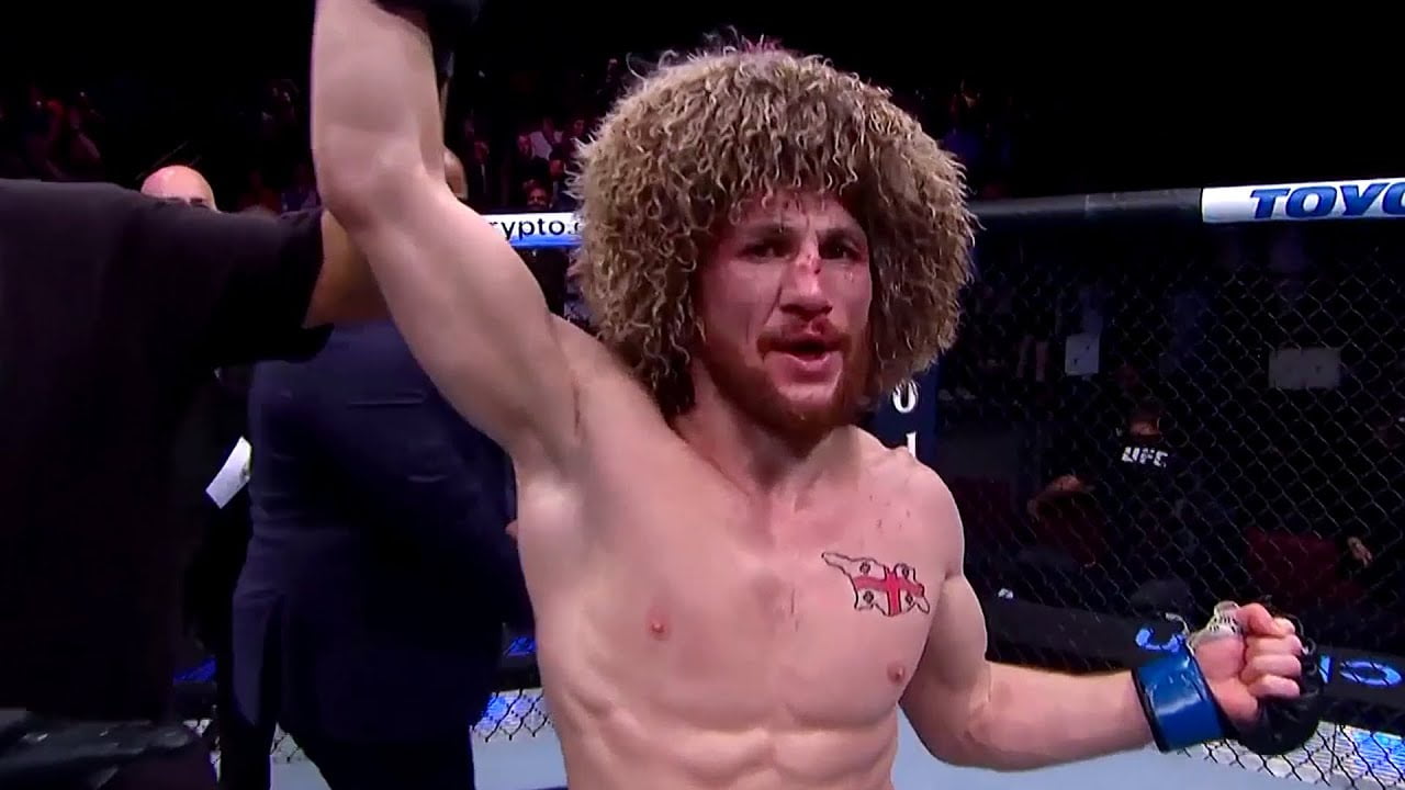 Merab Dvalishvili Octagon Interview | UFC Las Vegas
