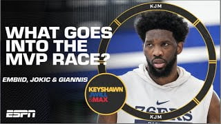 NBA MVP Tier Pressure: Joel Embiid, Giannis Jokic?! ???? | KJM