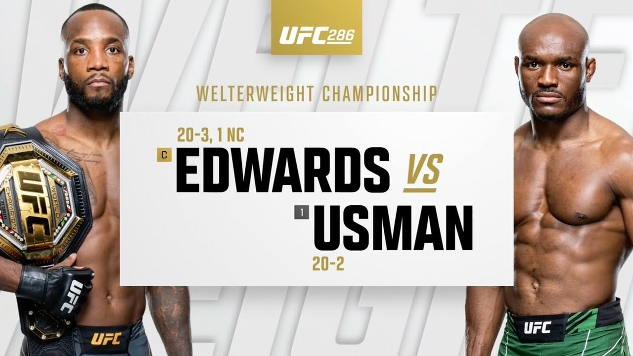 UFC 286: Leon Edwards vs Kamaru Usman Highlights