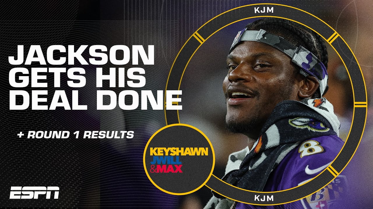 NFL Draft Round 1️⃣ takeaways the meaning of Lamar Jackson’s massive deal ???? |