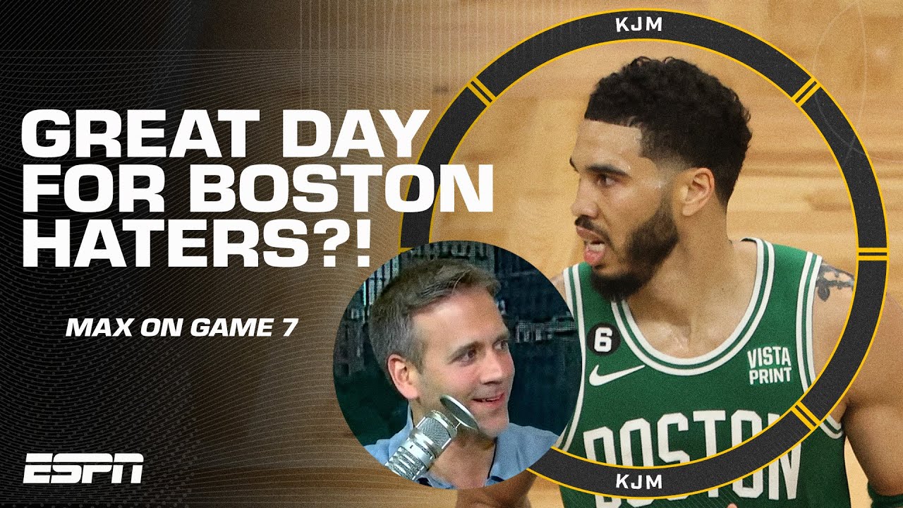 A great day for Boston HATERS 😬 Max Kellerman Jay Williams react to the