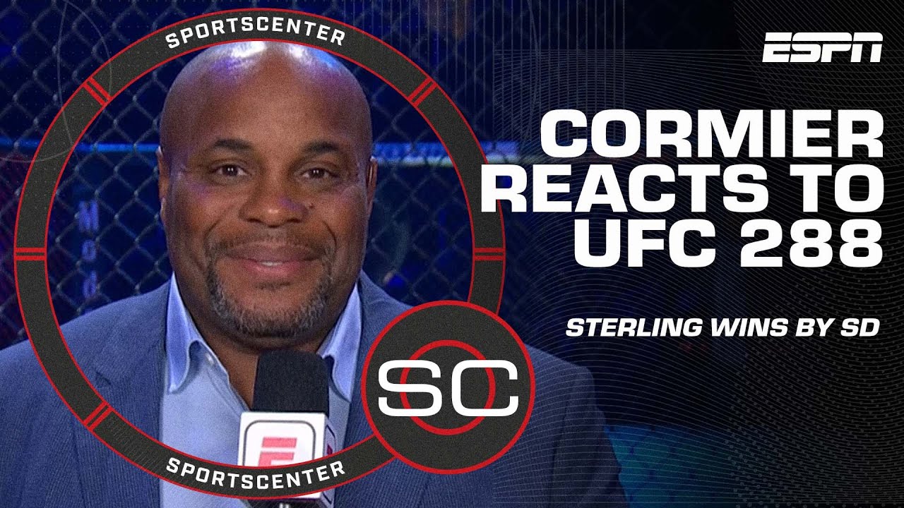 Daniel Cormier reacts to Aljamain Sterling’s UFC 288 win vs. Henry Cejudo |
