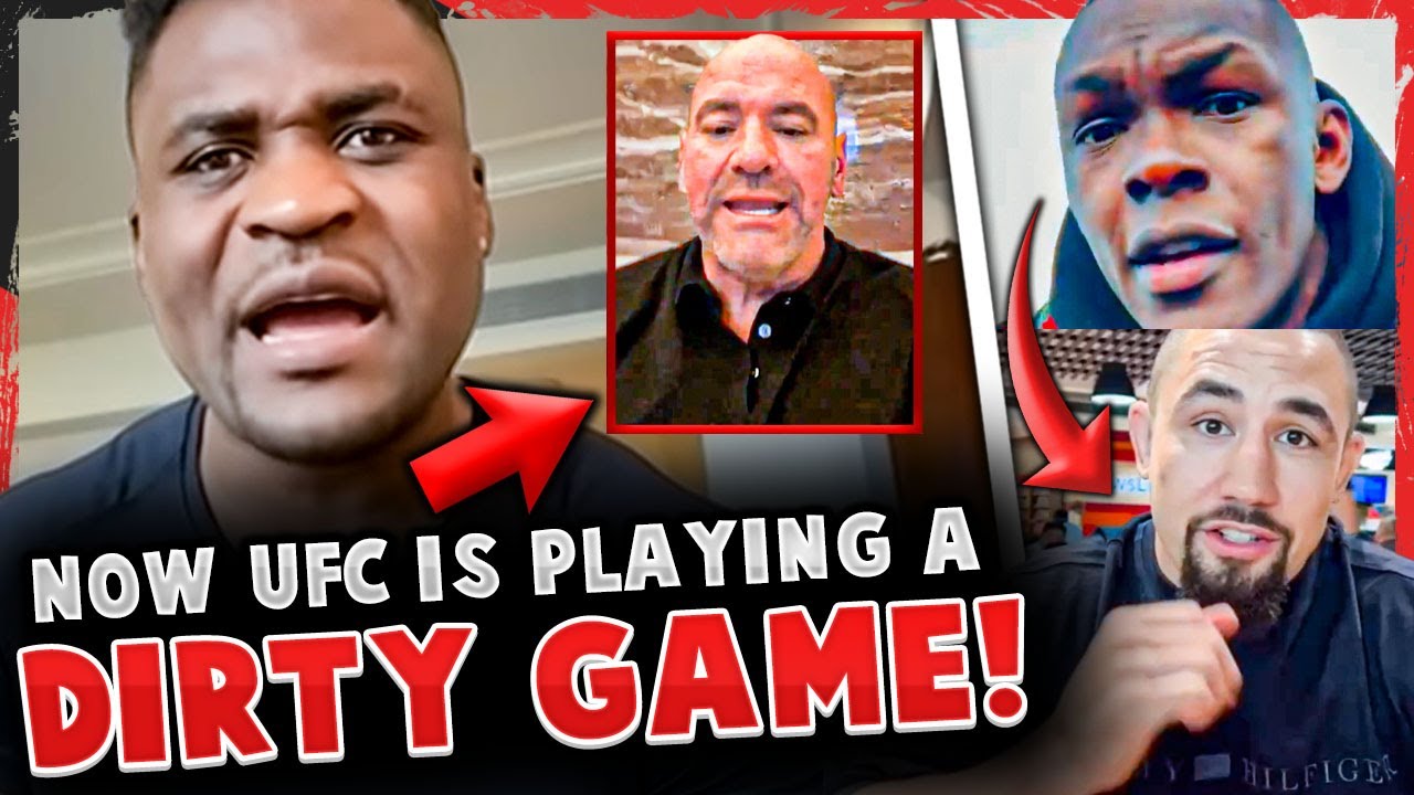 Francis Ngannou ACCUSES UFC of playing “DIRTY GAME” w/ him! Israel Adesanya vs