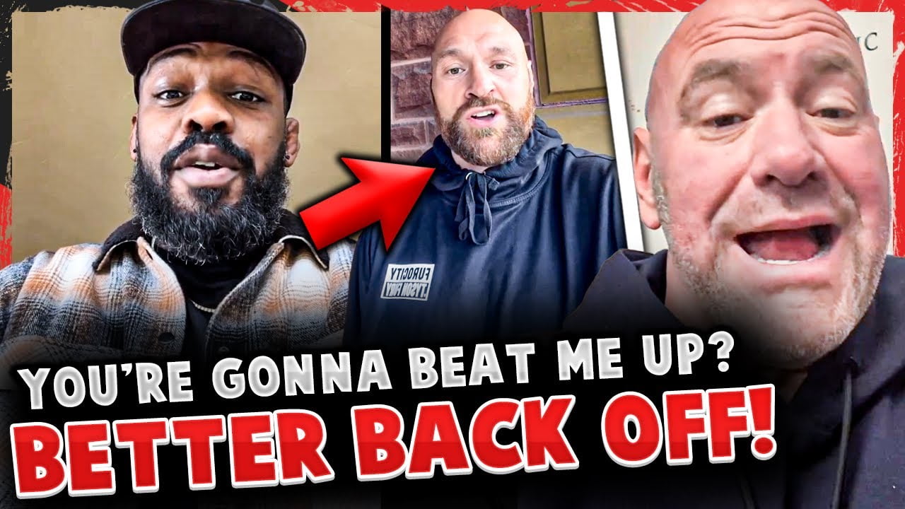Jon Jones WARNS Tyson Fury in VIDEO MESSAGE! Khamzat Chimaev vs Kamaru Usman!