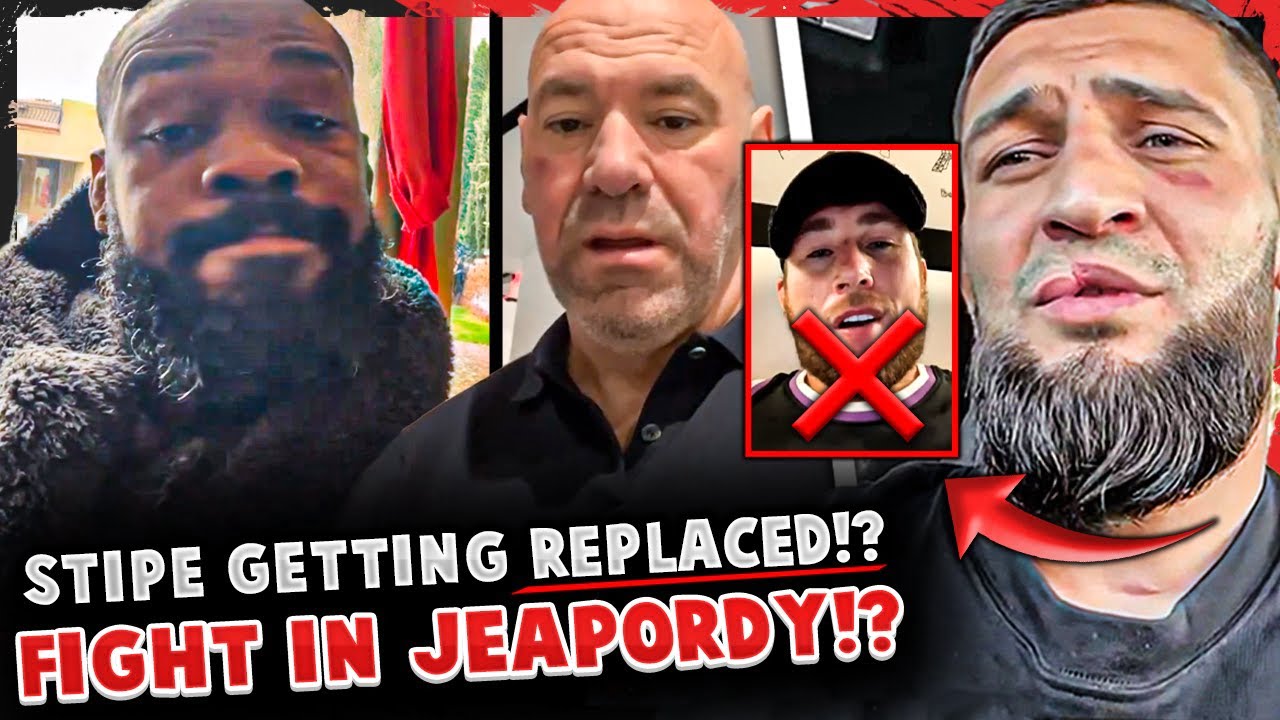 Jon Jones vs Stipe Miocic IN JEAPORDY!? Sergei Pavlovich REPLACEMENT? Khamzat
