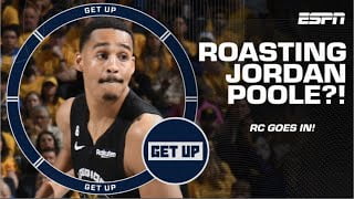 Jordan Poole’s shot was like the FRESH PRINCE?! Ryan Clark with the ROAST! ???? |