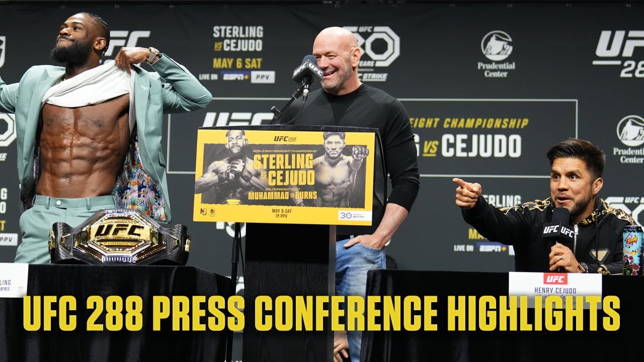 UFC 288 Press Conference Highlights ???? | ESPN MMA