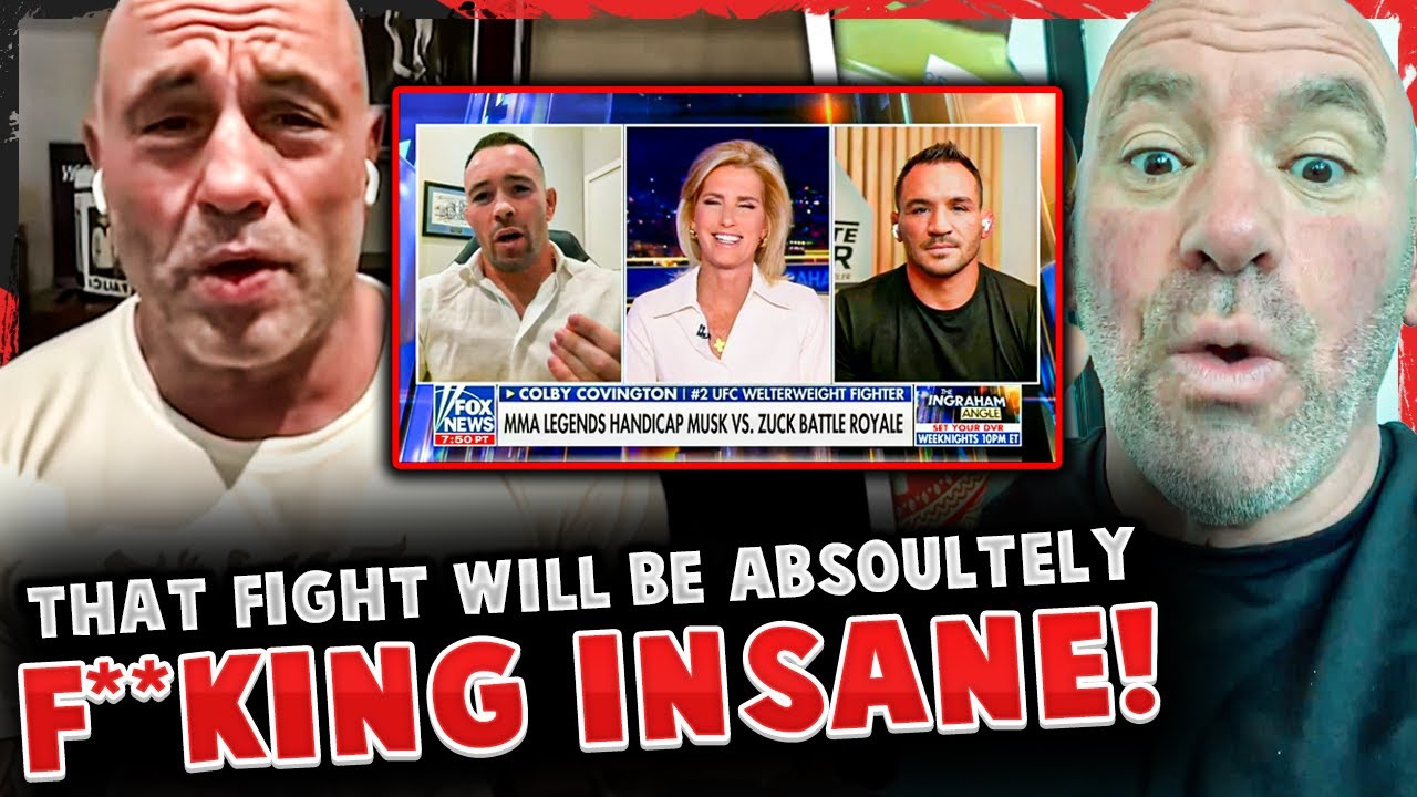 Colby Covington & Michael Chandler ON THE NEWS! Dana White SERIOUS about