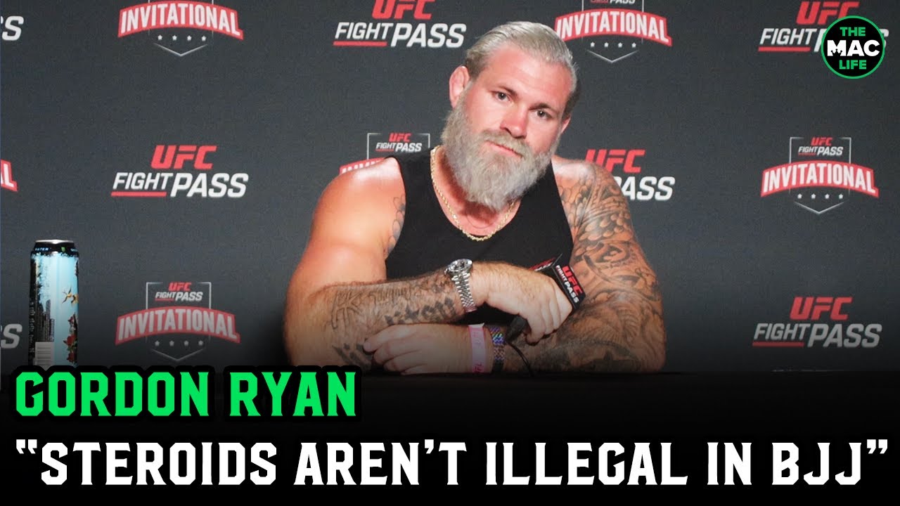 Gordon Ryan: “Steroids aren’t illegal in jiu-jitsu”; Shoots down USADA