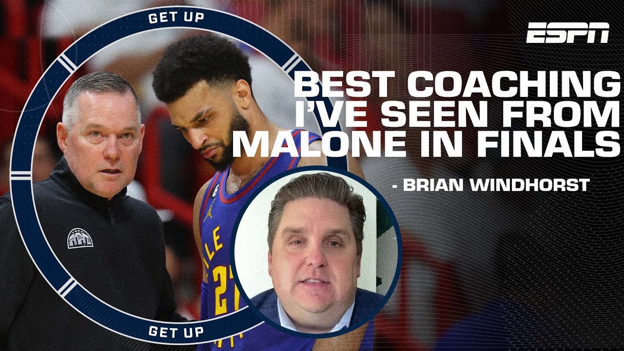 It’s the finest coaching I’ve seen from Michael Malone in the Finals –