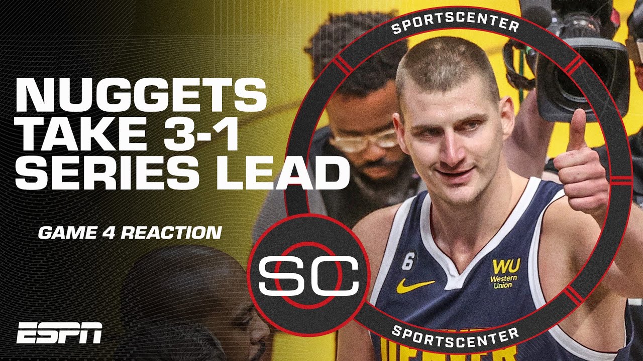 🚨 ONE WIN AWAY 🚨 Nuggets win Game 4 over Heat to take a 3-1 series lead in the