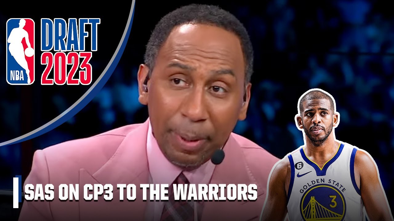 Stephen A. reacts to Chris Paul to the Golden State Warriors | 2023 NBA Draft