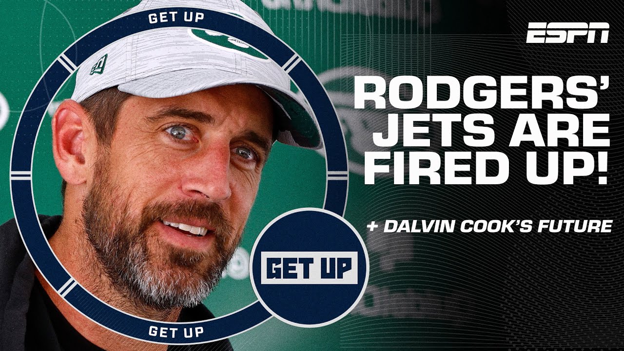 Aaron Rodgers OWNS the Jets now Greeny LOVES it 💚 Will Dalvin Cook join