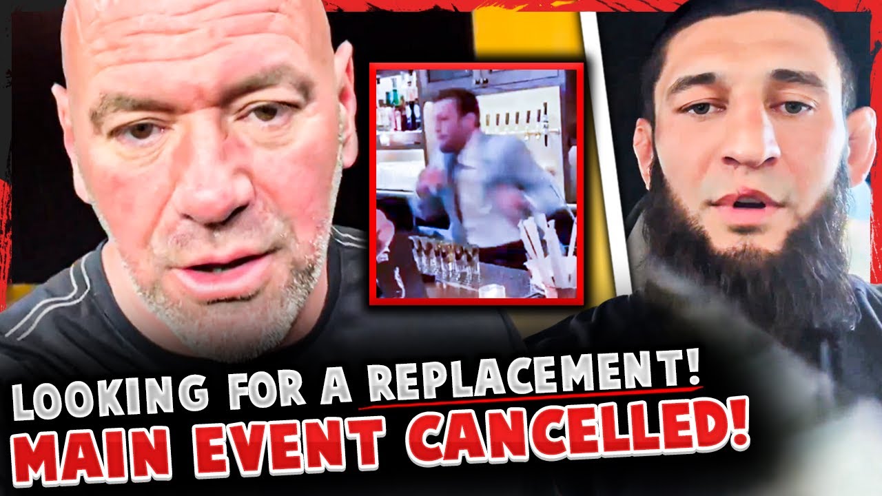 BREAKING: UFC MAIN EVENT CANCELLED! NEW ACCUSATIONS on Conor McGregor! Khamzat