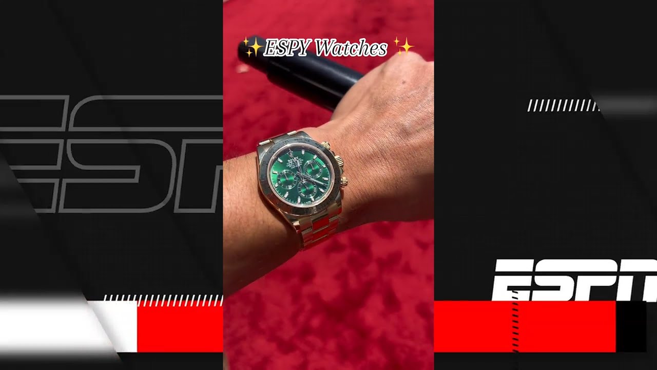 Best watches spotted on the ESPYS red carpet ⌚️💰 (via thekimchipapiTT)