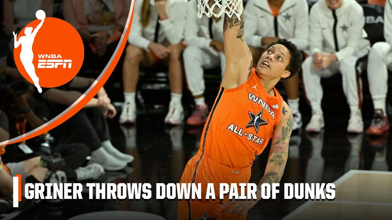 Brittney Griner dunks twice early at All-Star Game | WNBA on ESPN