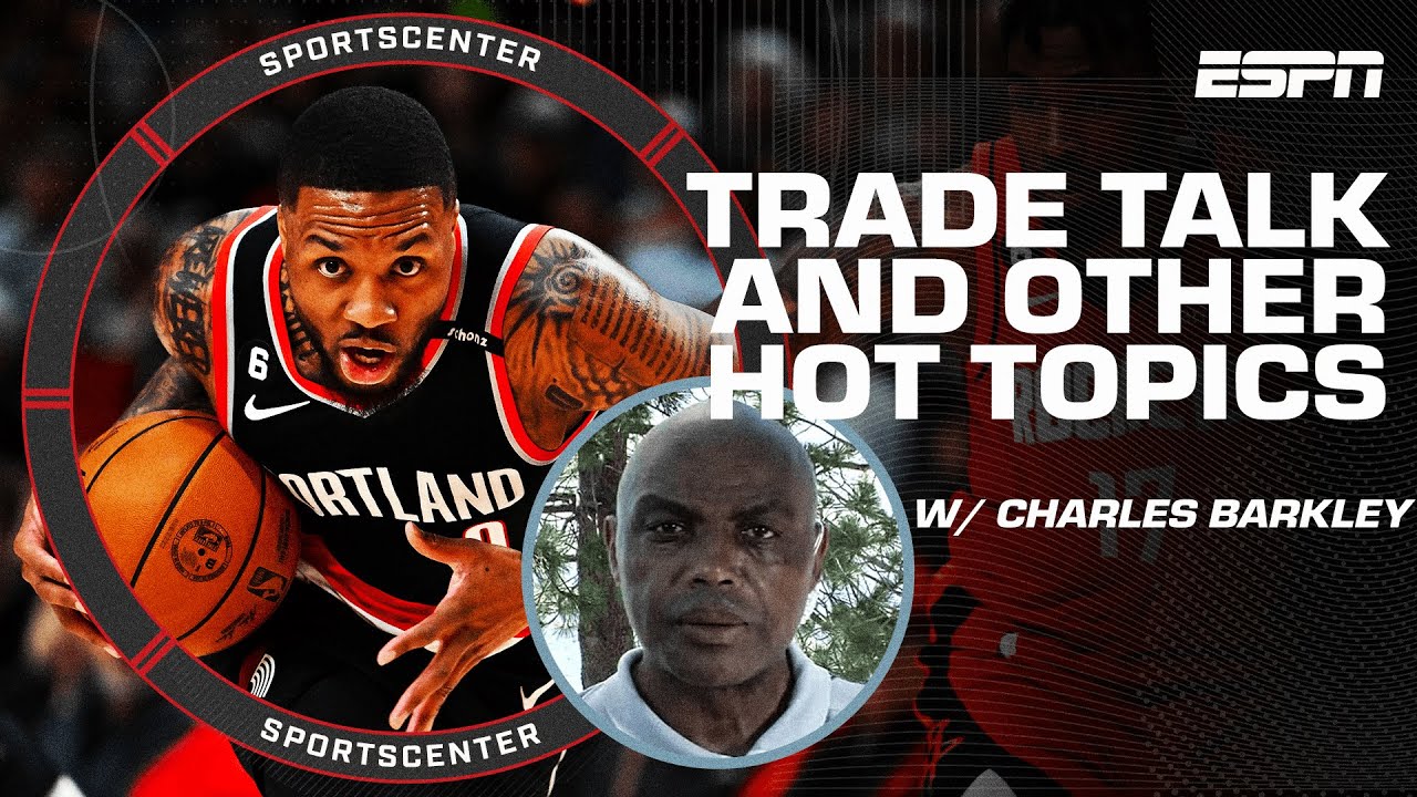 Charles Barkley talks Damian Lillard James Harden’s trade requests + more 🔥 |