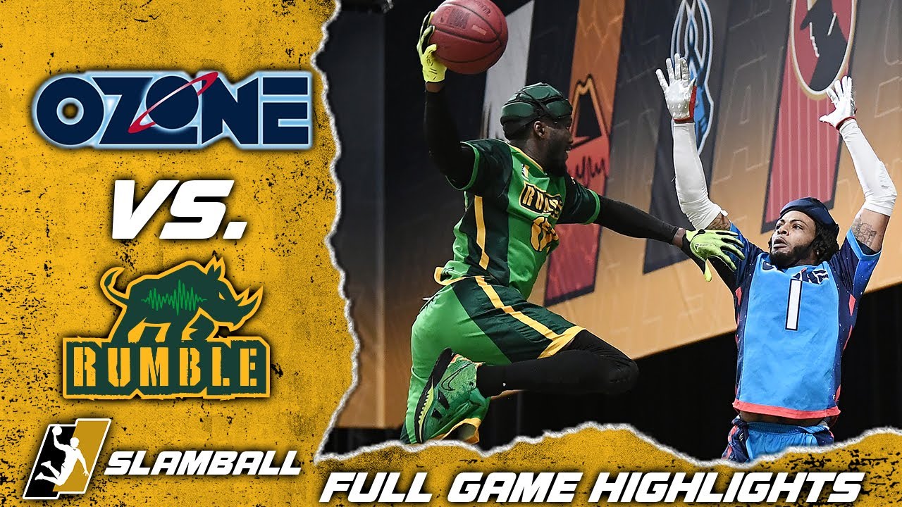 🚨 EPIC ENDING! 🚨 SlamBall’s Rumble win FIRST game of season over Ozone | Full