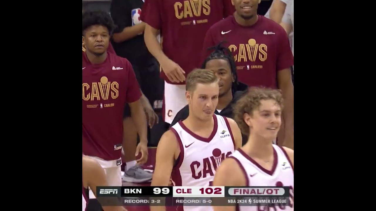 ISAIAH MOBLEY CALLED GAME FOR THE CAVS 😤