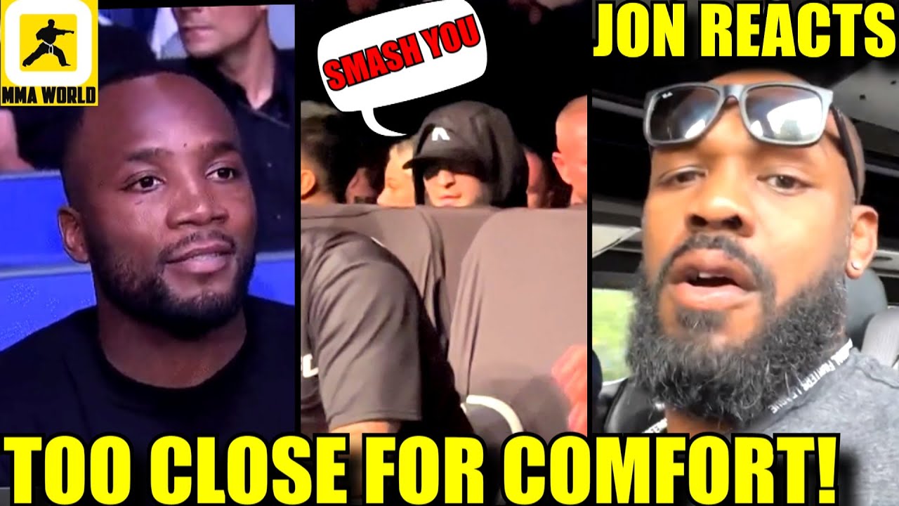 Khamzat Chimaev was made to sit few feet away from Leon Edwards,UFC London