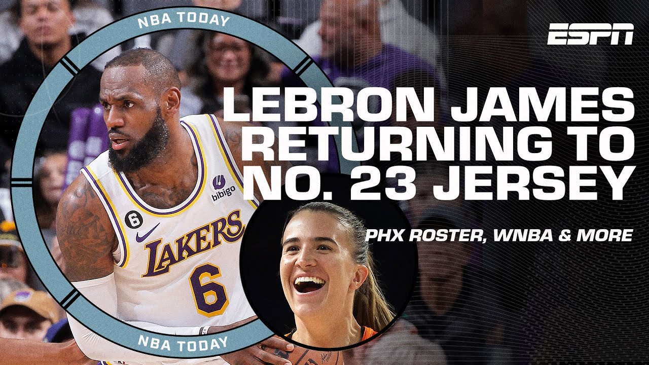 LeBron James wearing No. 23 vs. No. 6 🤔 + Top WNBA All-Star Weekend moments |