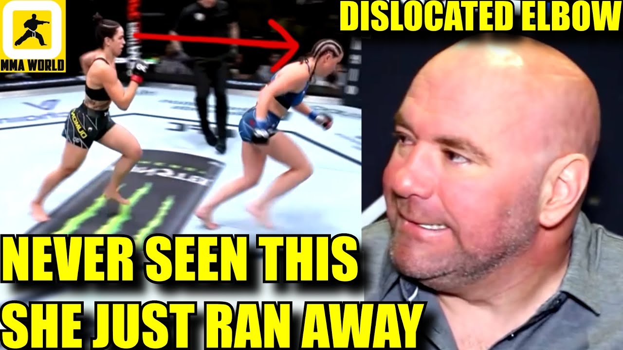 MMA Community React to fighter running away from opponent during the fight,Holm