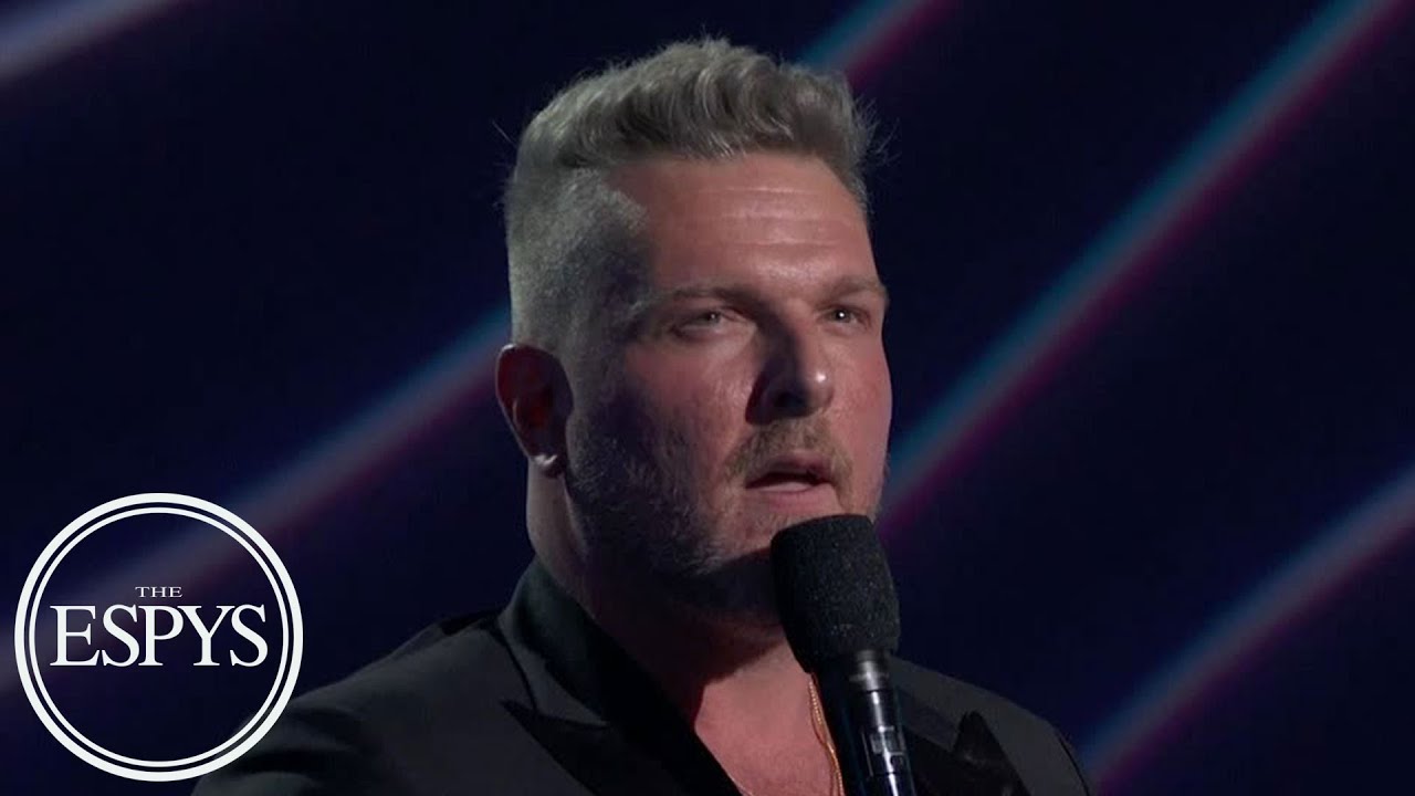 Pat McAfee’s opening monologue at the 2023 ESPYS (📍 CapitalOne)