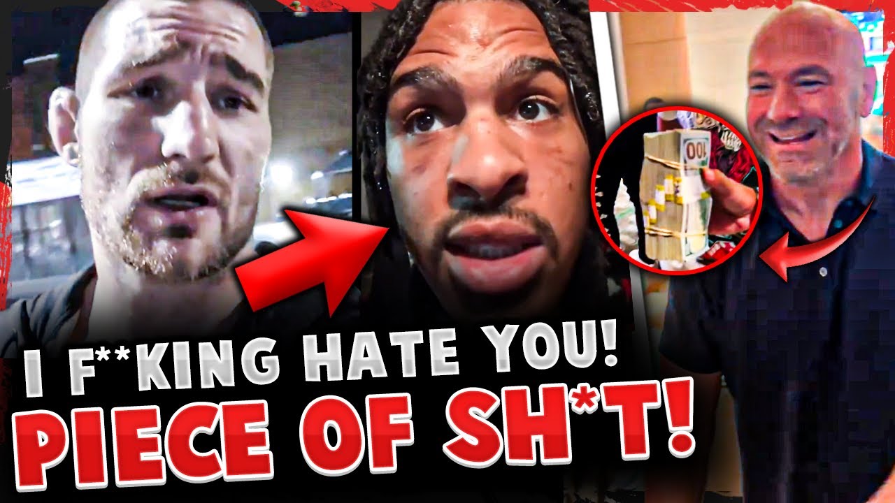 Sean Strickland ALTERCATION w/ Keith Lee! (Kevin Lee’s brother) Dana White