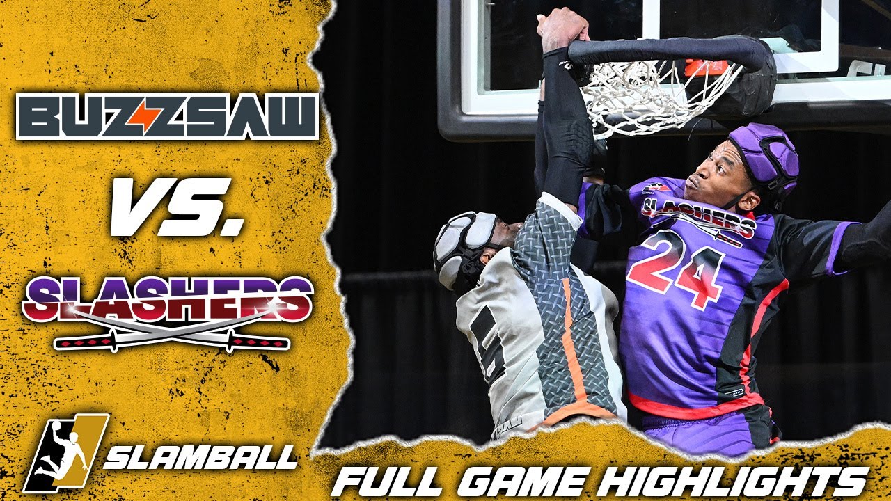 SlamBall Full Game Highlights: Buzzsaw vs. Slashers