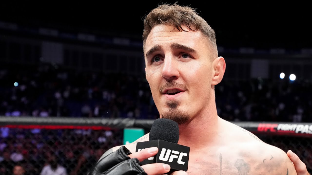 Tom Aspinall Octagon Interview | UFC London